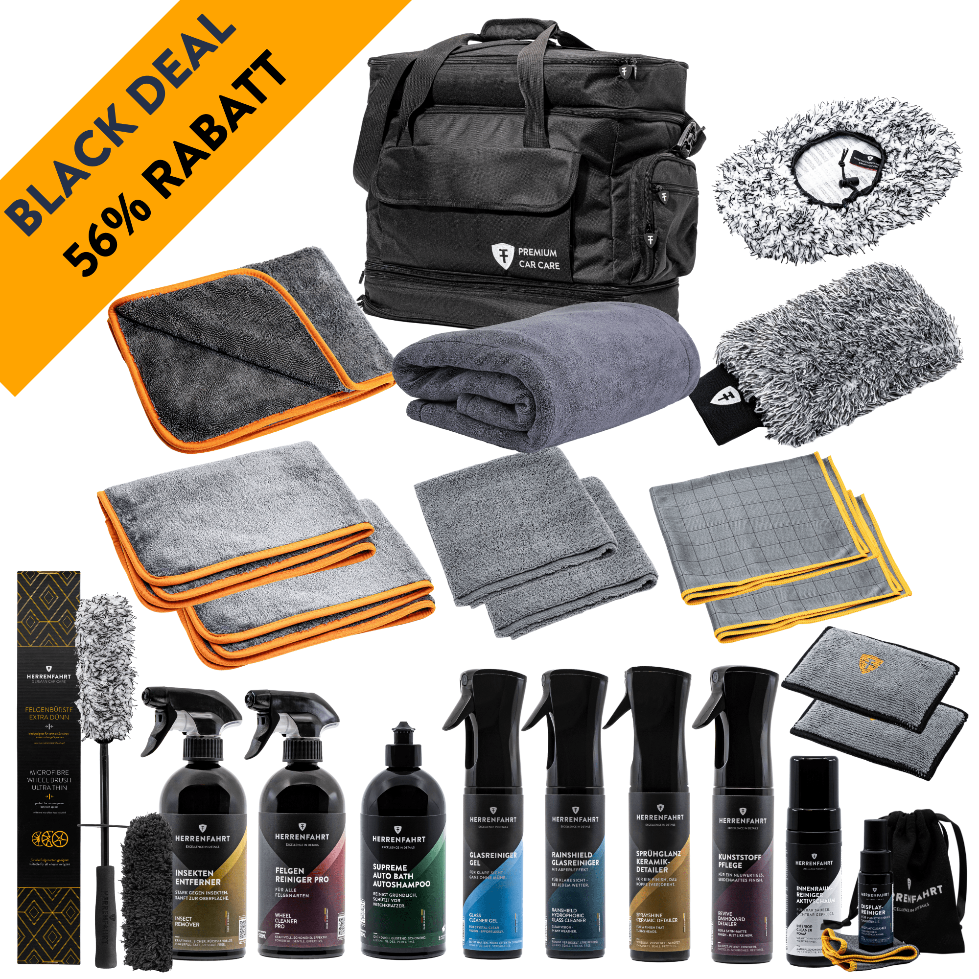 BLACK FRIDAY Deluxe Tasche Spar-Set