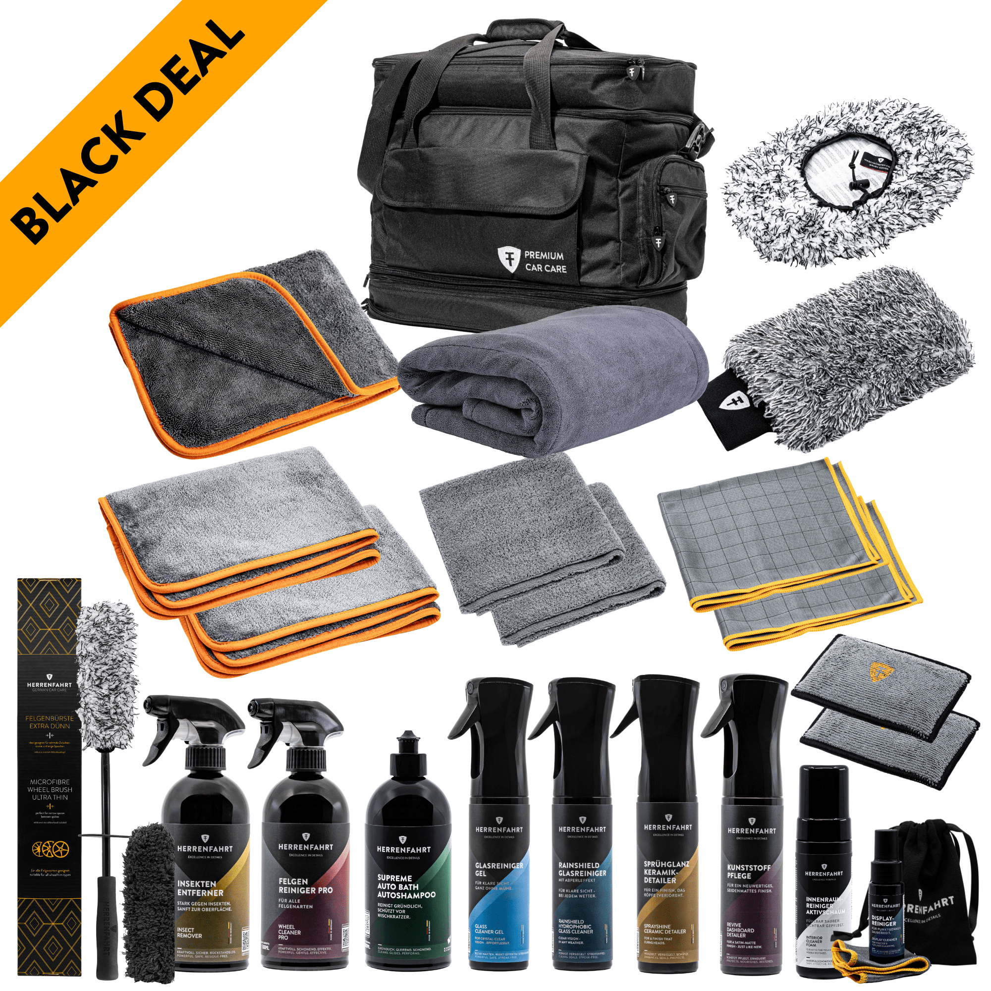 BLACK FRIDAY Deluxe Tasche Spar-Set