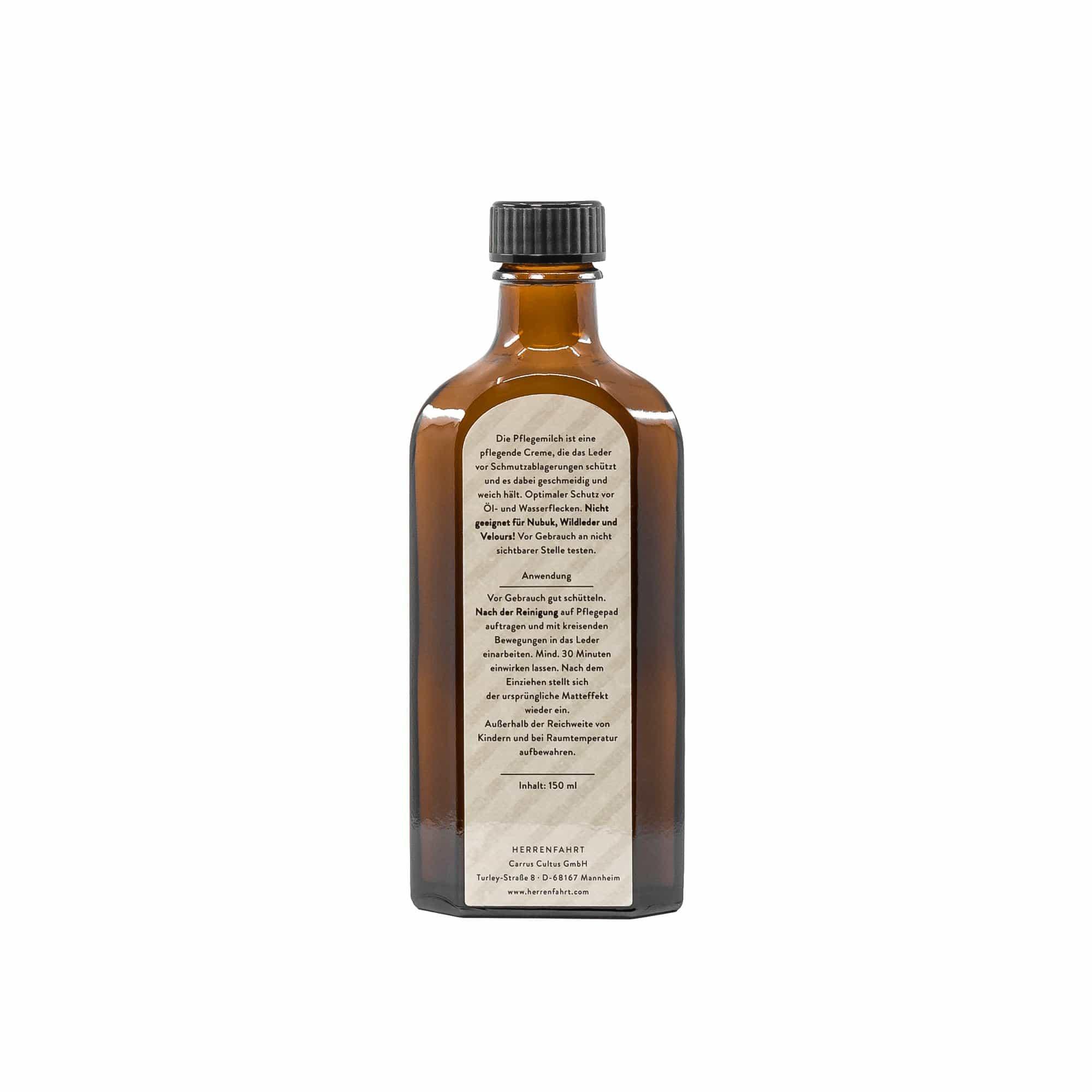 HERRENFAHRT - German Car Care Pflegemilch für Glattleder