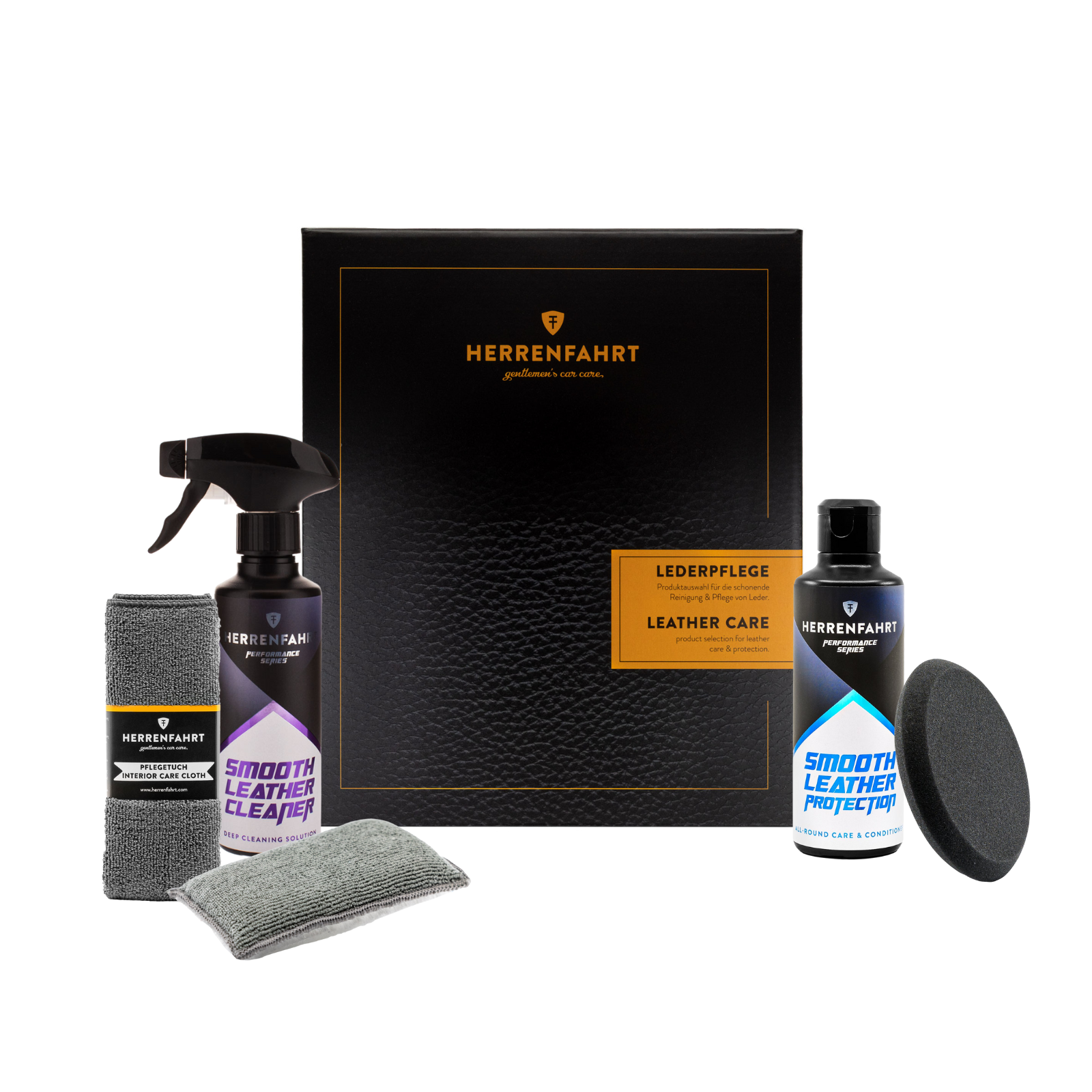 "Lederpflege" Geschenkbox