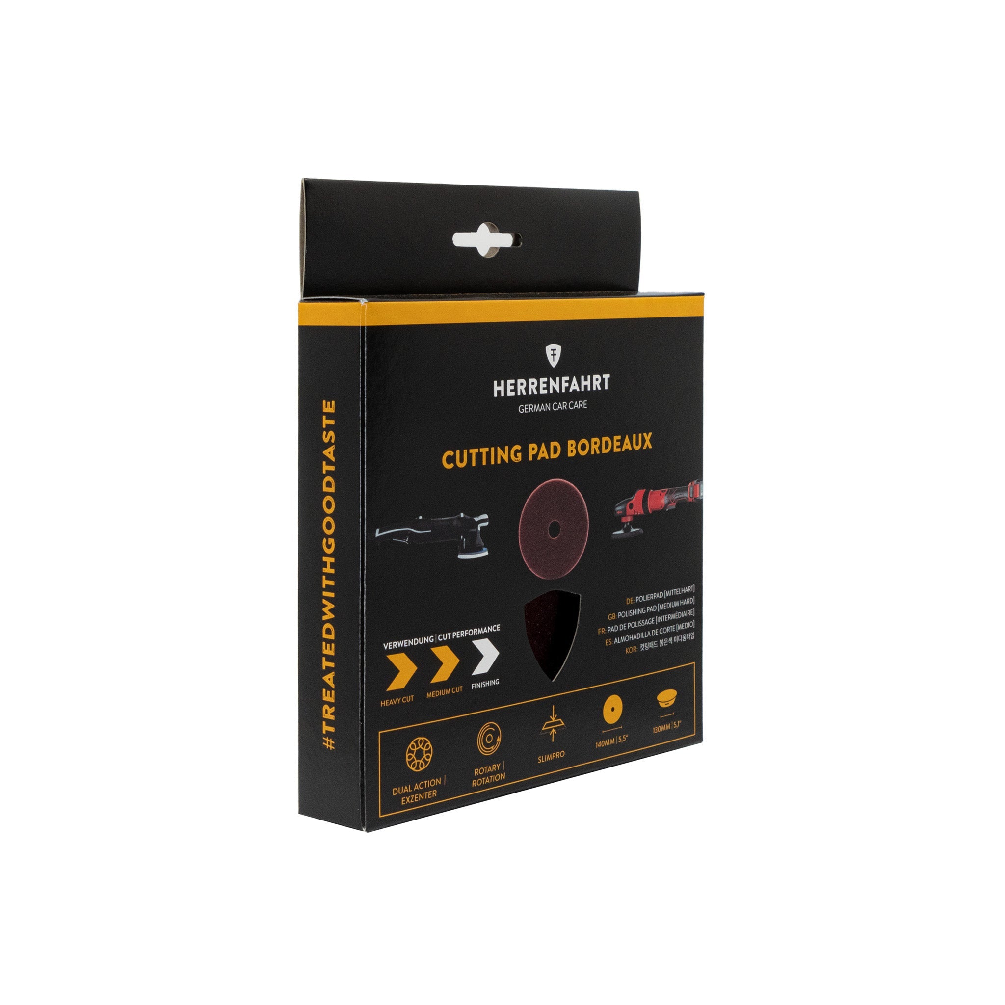 Polierpad (Cutting) Bordeaux 130/140mm