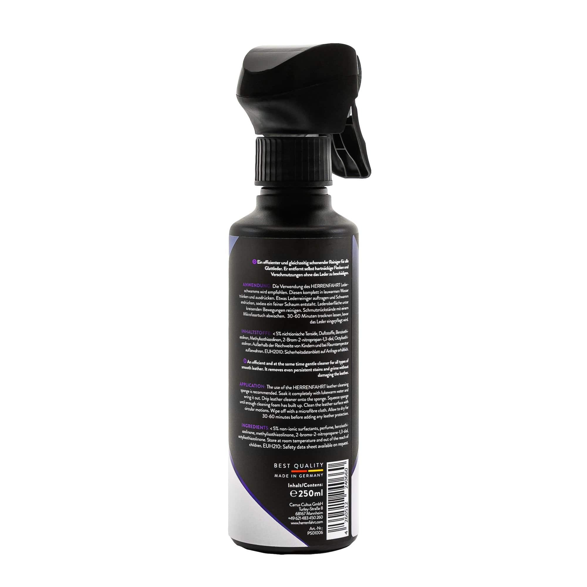 HERRENFAHRT - German Car Care Smooth Leather Cleaner