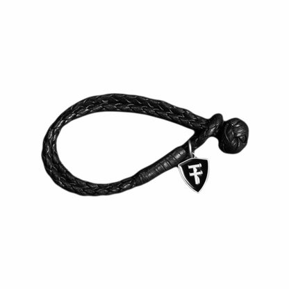 HERRENFAHRT - German Car Care schwarz Lederarmband