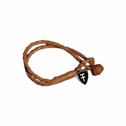 HERRENFAHRT - German Car Care cognac Lederarmband